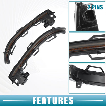 1 Pair LED Turn Signal Light for BMW X6 (2015-2019)