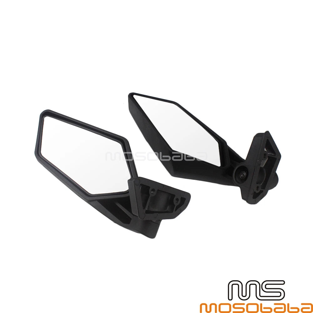 Racing Side Rear View Mirrors for Can Am Maverick X3 XRS XDS MAX UTV (2017-2019)