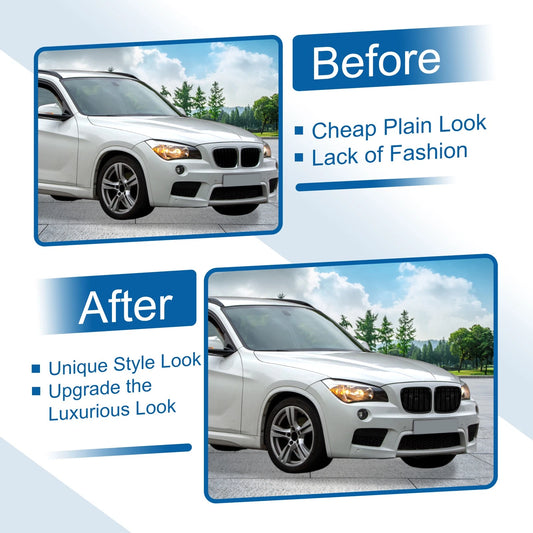 1 x Gloss Black Front Upper Grille for BMW X1 (2009 - 2015)