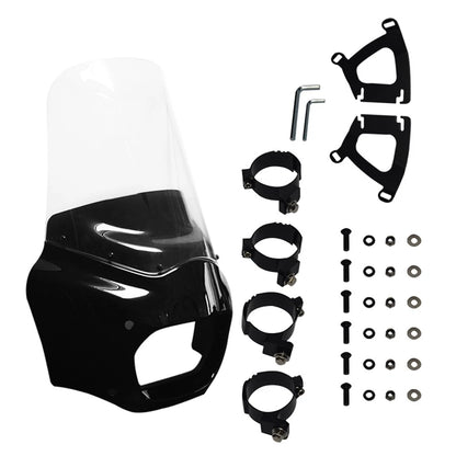 15" Clear Windshield Fairing for Harley Softail Fat Bob FXFB (2018-2019)