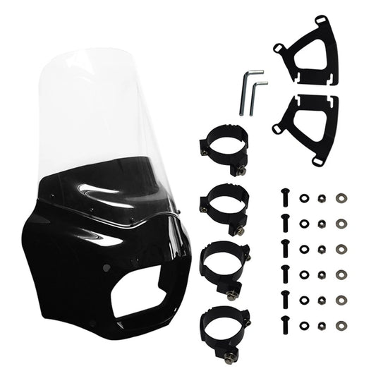 15" Clear Windshield Fairing for Harley Softail Fat Bob FXFB (2018-2019)