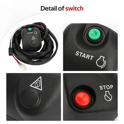 Aassy Start Stop Kill Switch Box for Yamaha Superjet SJ650 SJ700