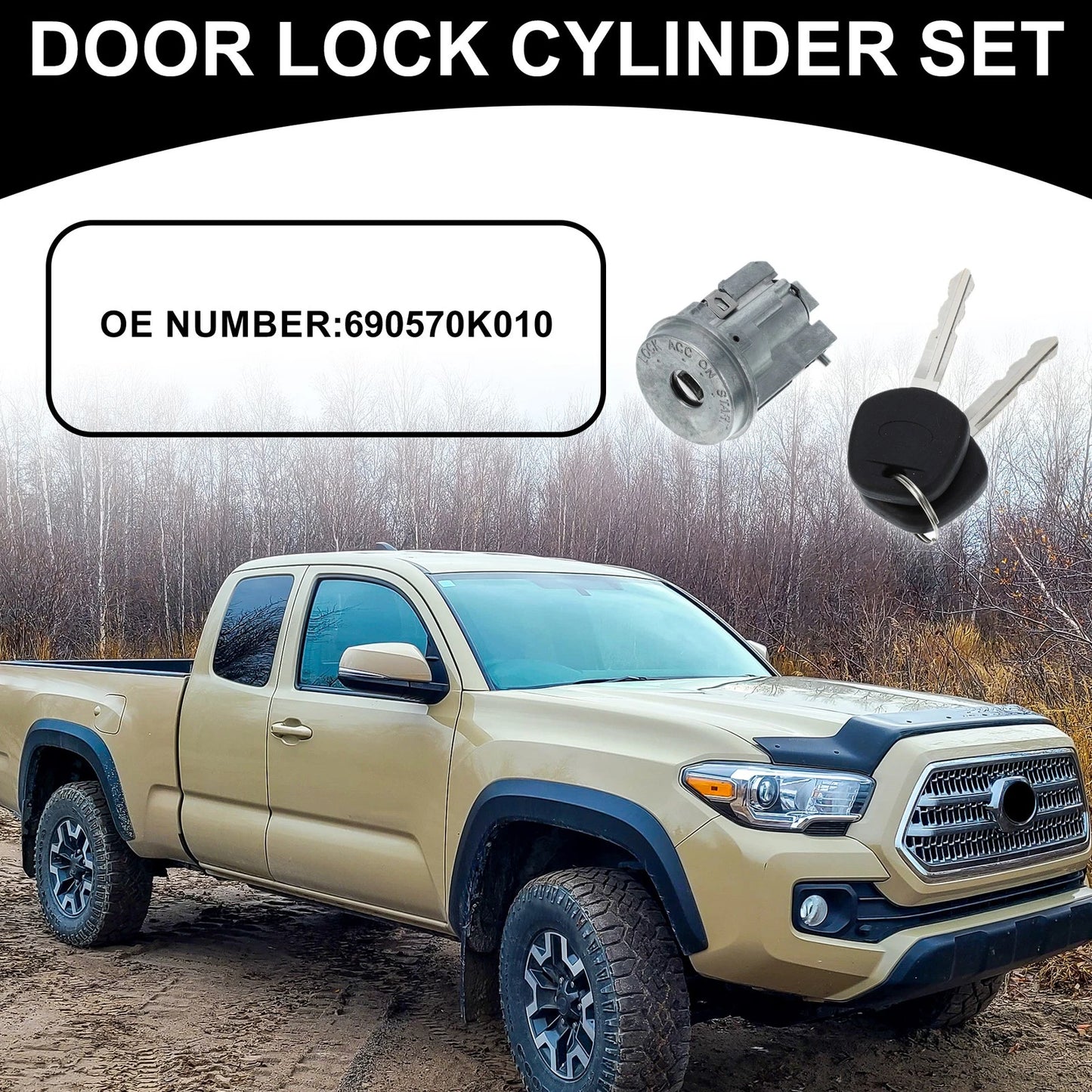 Ignition Lock Cylinder for Toyota Hilux