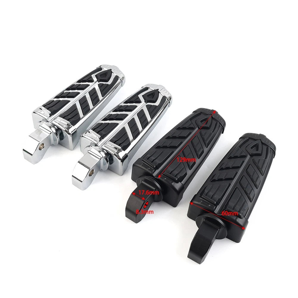 Chrome Rear Foot Pegs for Indian Scout, Scout Bobber (2015-2023)