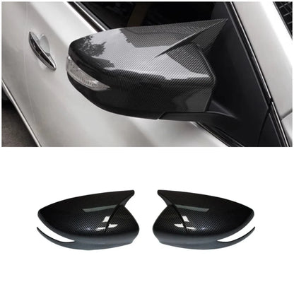 Carbon Fiber Rearview Mirror Lid Cover Trim for Nissan Sentra (2013-2019)