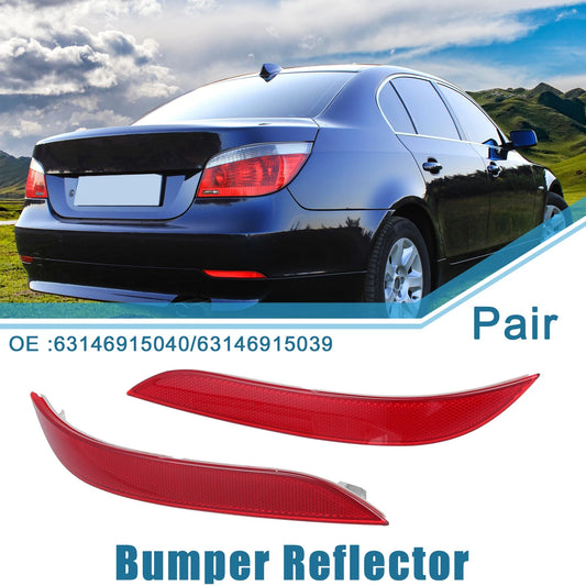1 Pair Rear Reflector Strip for BMW 5 Series E60 E61 (2004 - 2007)