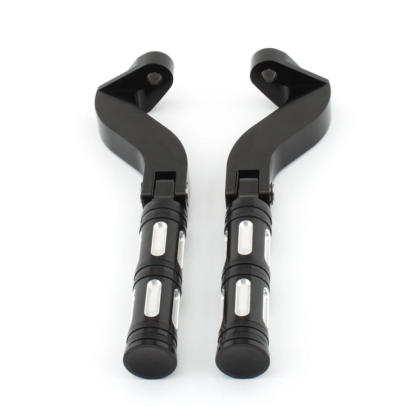 Set of Black Rear Foot Pegs for Harley Touring (1993-2023)