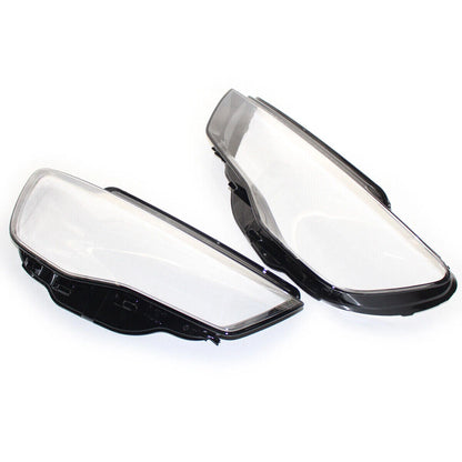 Headlight Cover Lens Pair for Audi A3 (2013-2016) Clear