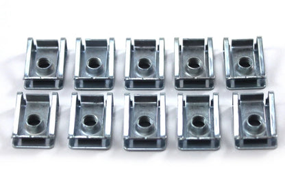 10x 5mm Threaded Fairing Clip Spring Speed Spire Clips for Triumph M5