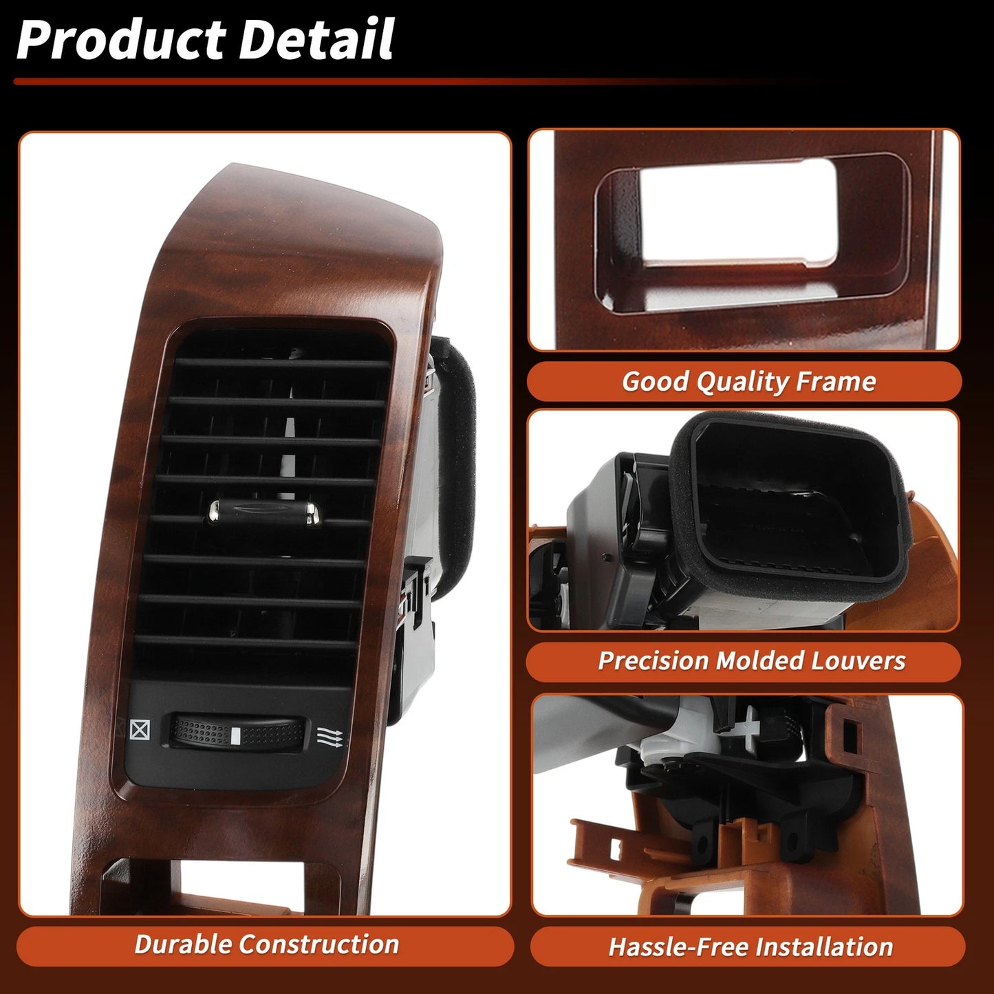 A/C Dash Air Vent Trim Panel for Lexus GX470 (2003-2009)