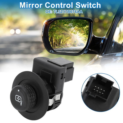 Car Mirror Switch for Ford Expedition F-150 Fusion (2007-2014) - Plastic Black