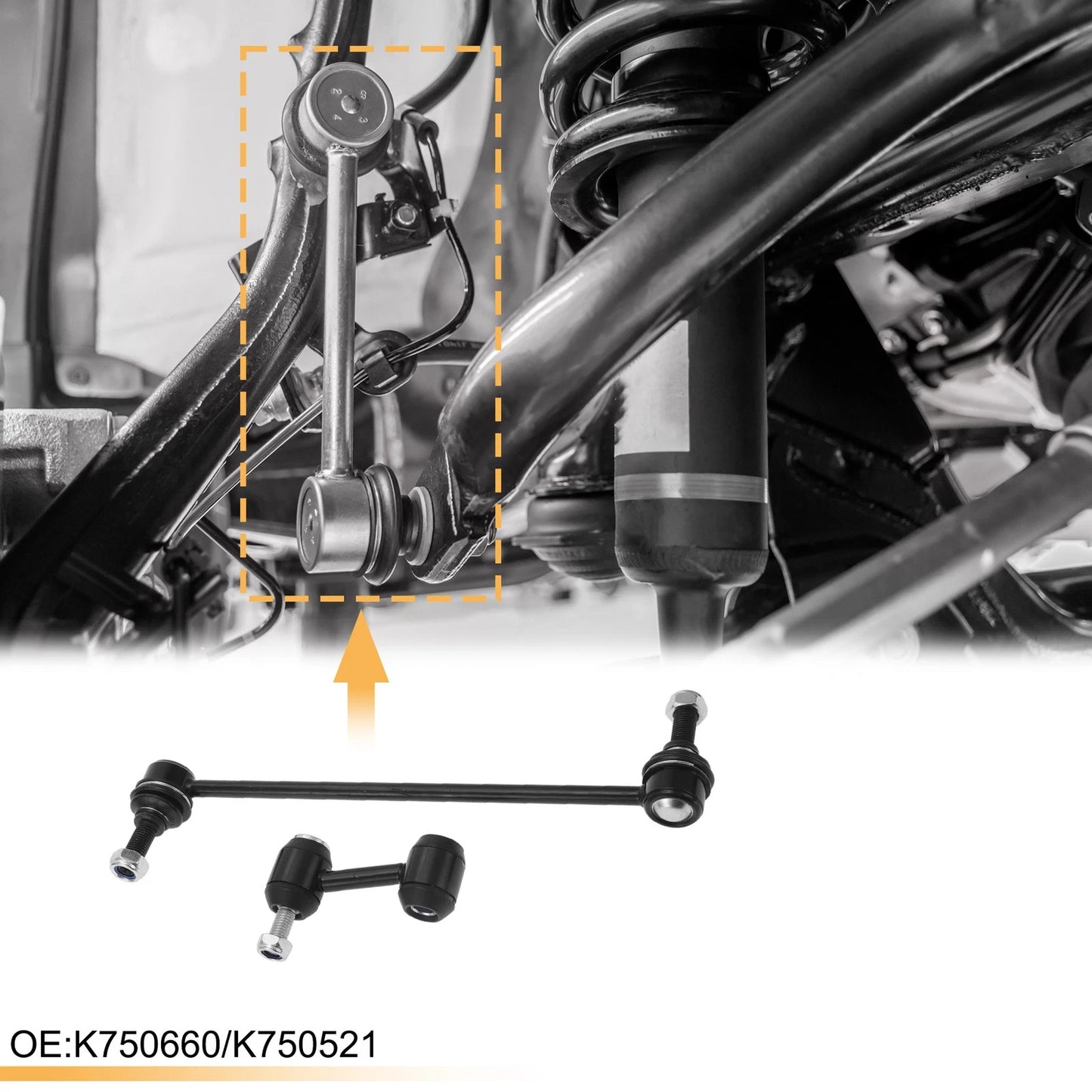 4 x Stabiliser Sway Bar Link for Buick Regal (2012–2012)