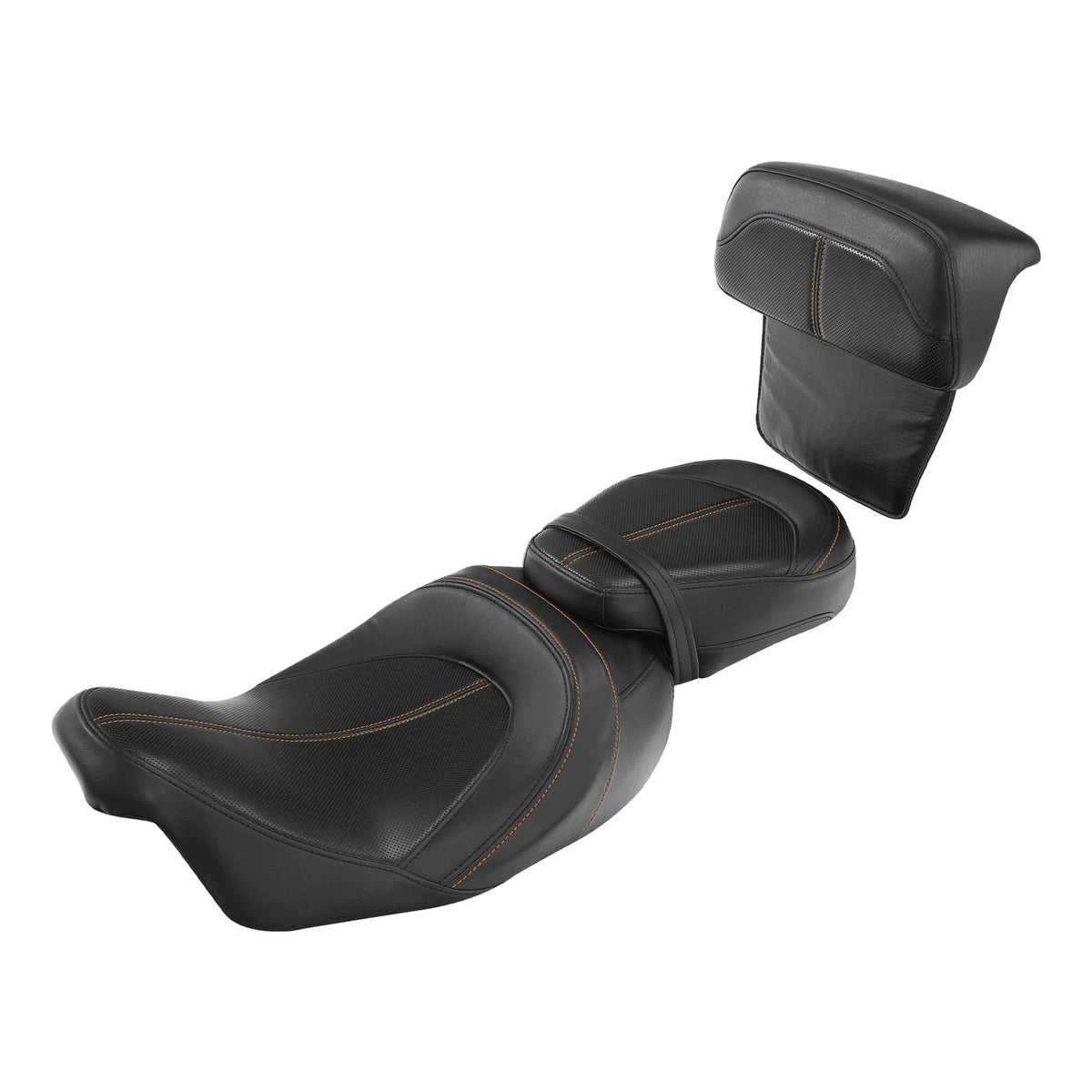 Driver Passenger Backrest Seats for Harley Touring Street Glide (2014-2024)