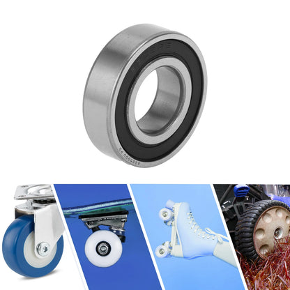 P0 25x52x15mm Deep Groove Ball Bearings for Scooter Skateboard Wheel