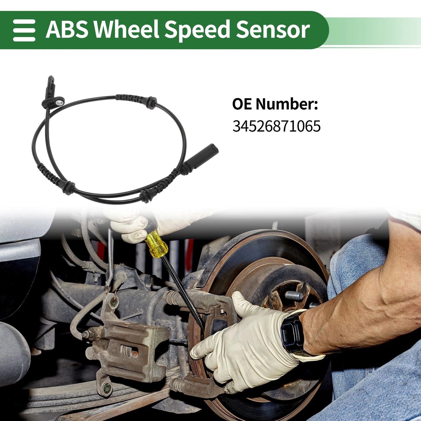 ABS Wheel Speed Sensor for BMW X3 G08 2018-2021 (2 x Sensors)