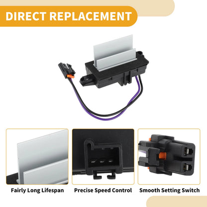 HVAC Blower Motor Resistor for Chevrolet Cruze (2010-2016)