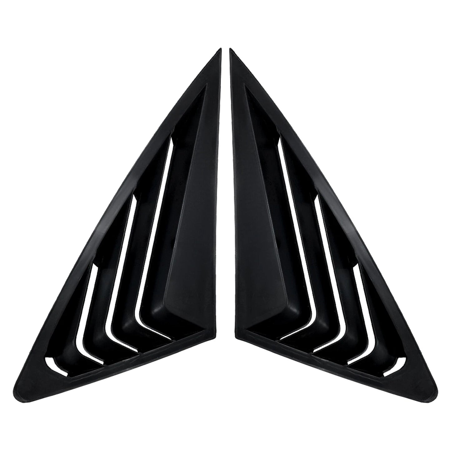 Rear Side Window Louver Trim Covers for Audi Q3 F3 Sportback (2019-2024)