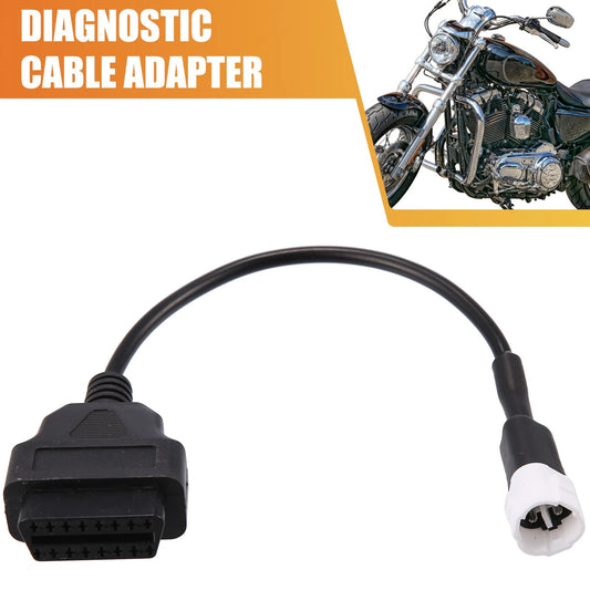 3 Pin OBDII Cable Diagnostic Adapter for Motorcycle