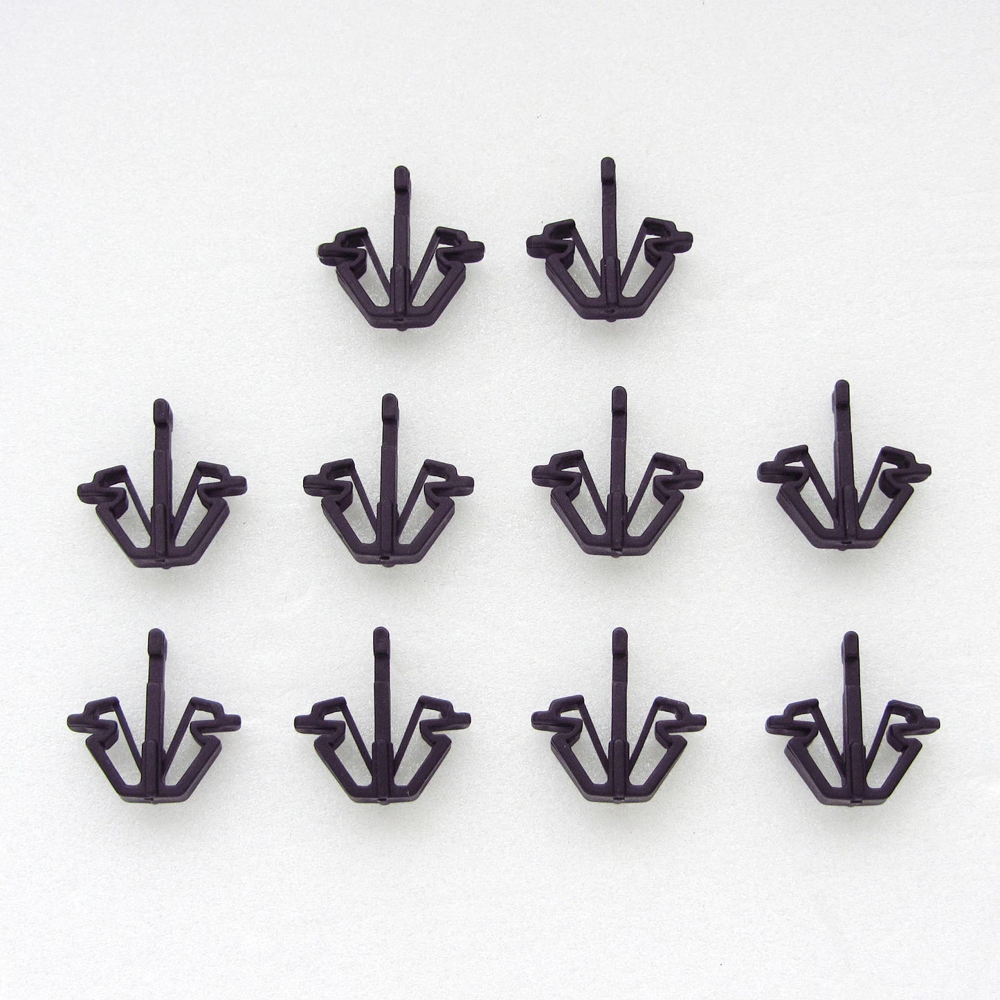 Grill Lock Clip 10 x for Toyota Hiace H50 Commuter (1989)