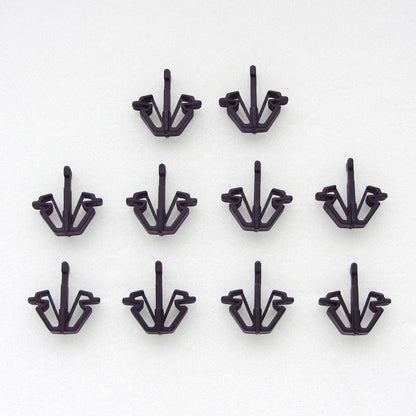 Grill Lock Clip 10 x for Toyota Hiace H50 Commuter (1989)