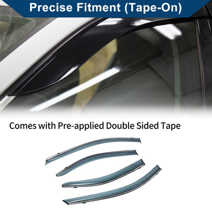 Car Window Deflectors for Toyota Corolla Sedan (2020-2024) Side Vent Visors