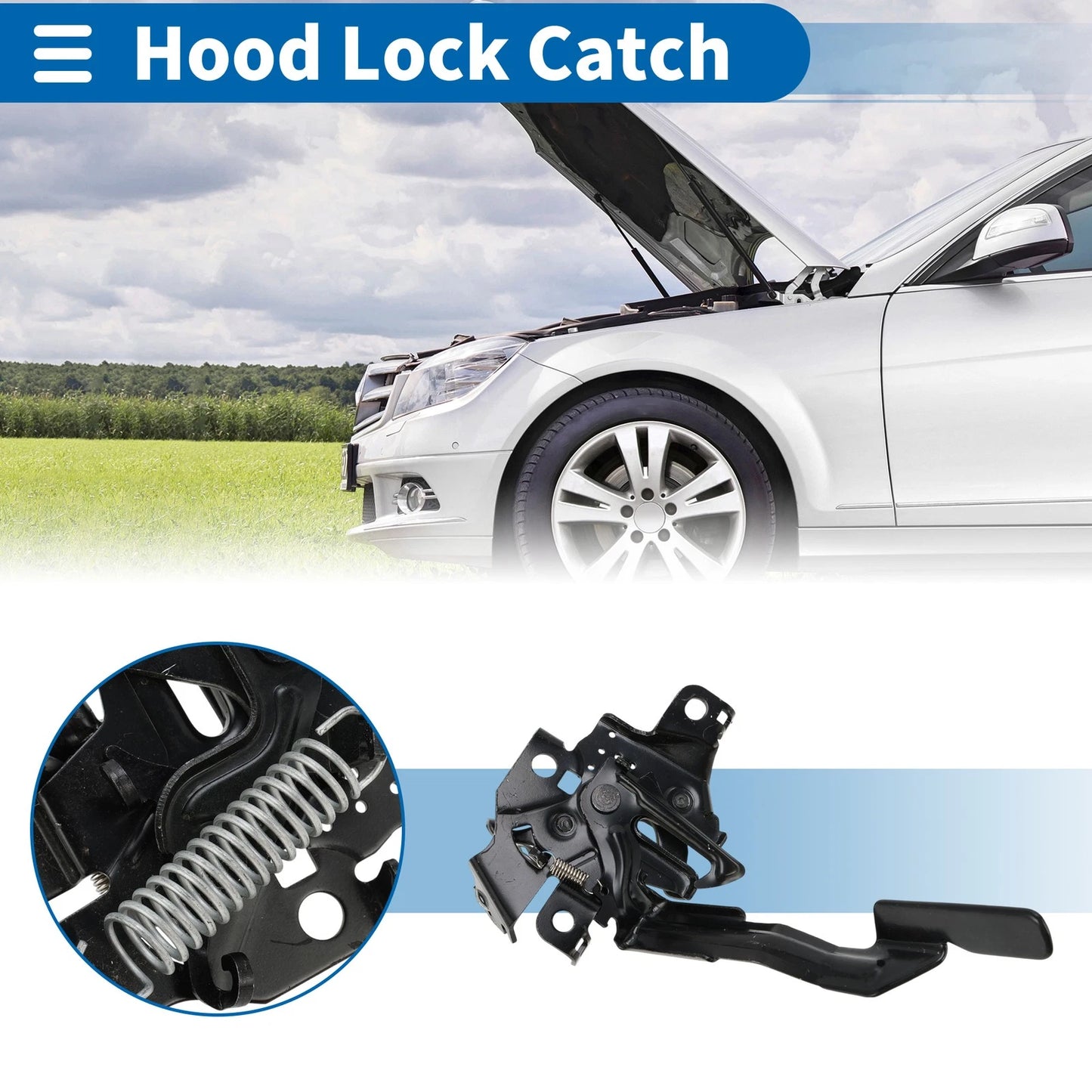 Bonnet Latch Assembly for Toyota RAV4 (2013-2018) - 1 x Quality Replacement