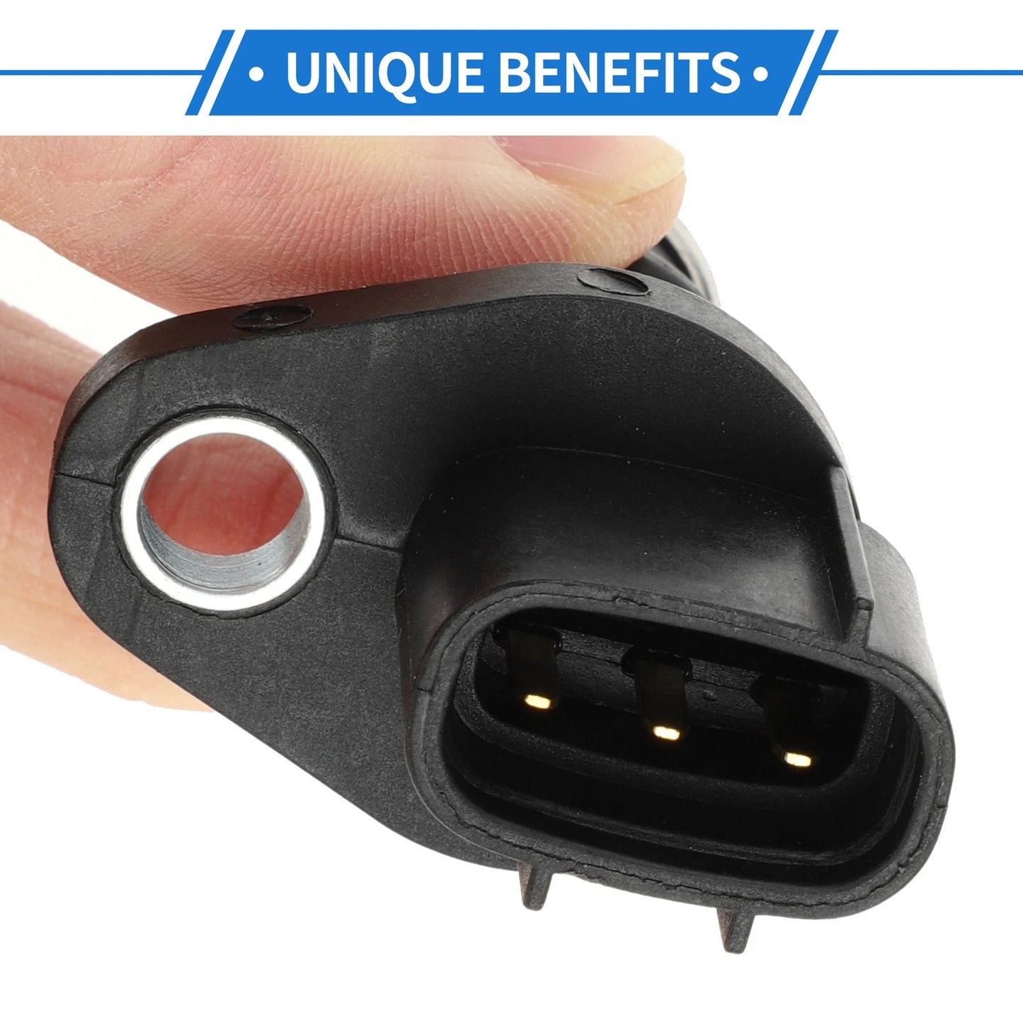 Crankshaft Position Sensor for Honda Passport (1996-1997) 1 Pc Black