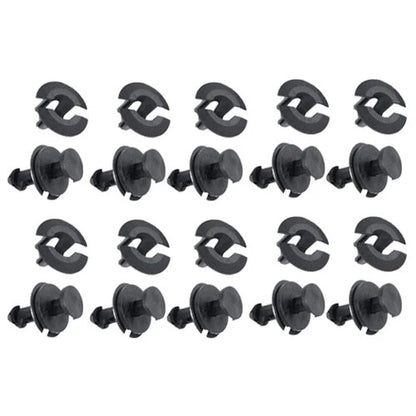 40pcs Lower Air Deflector Clips & Grommets for Chevy Silverado (2007-2023)