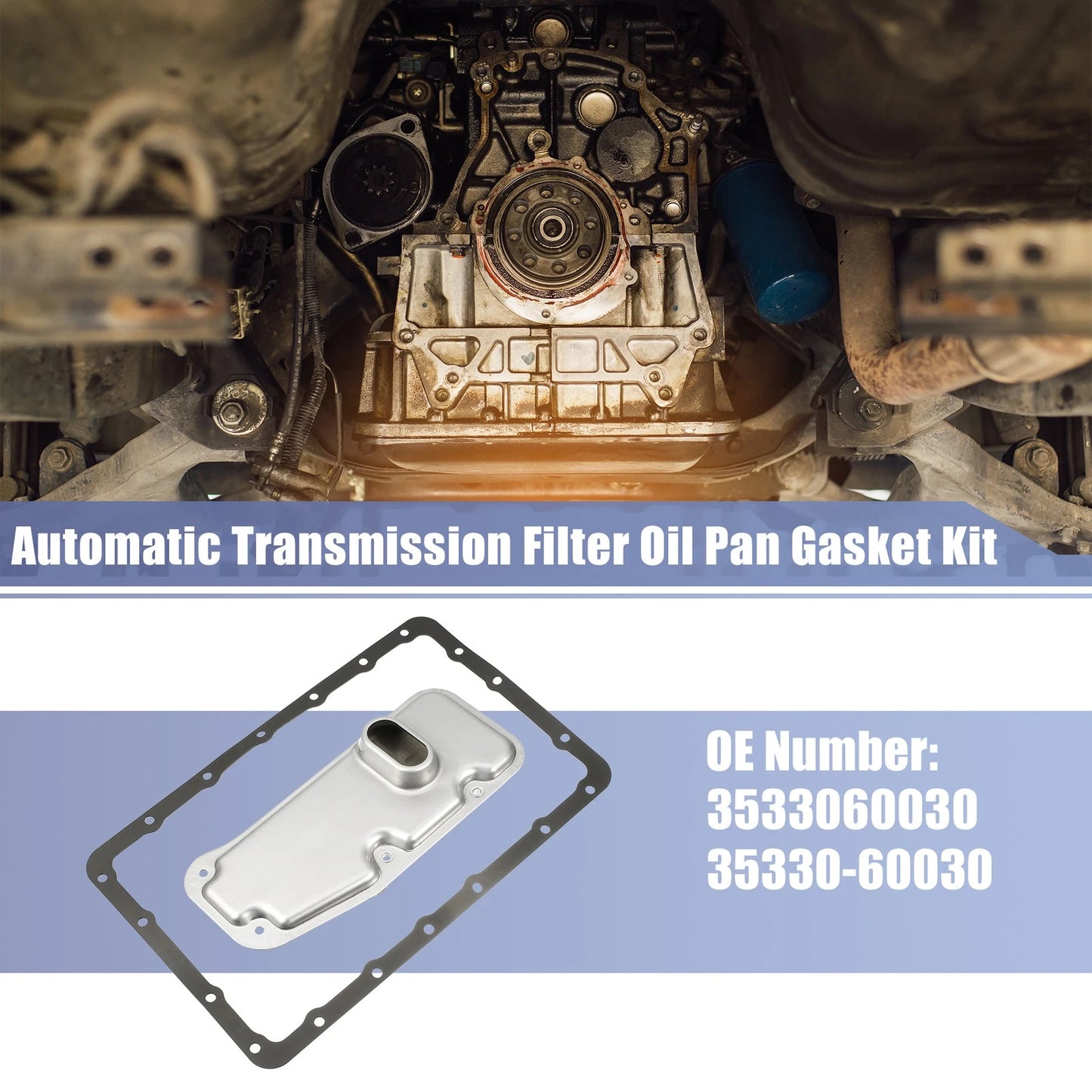 Transmission Filter Oil Pan Gasket Kit for Toyota Land Cruiser (2008-2021)