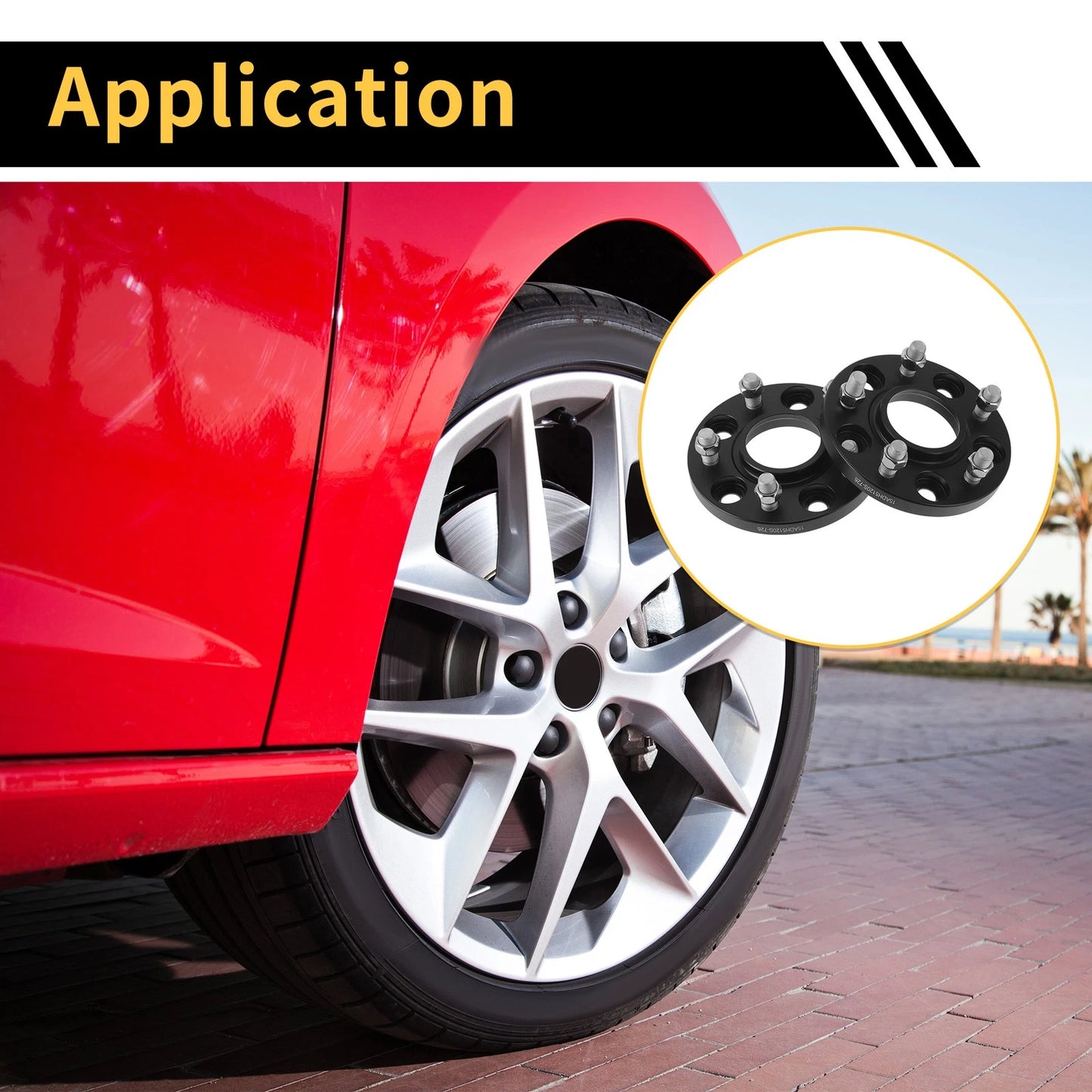 5x120mm Wheel Spacers for Land Rover Discovery (2010-2016)