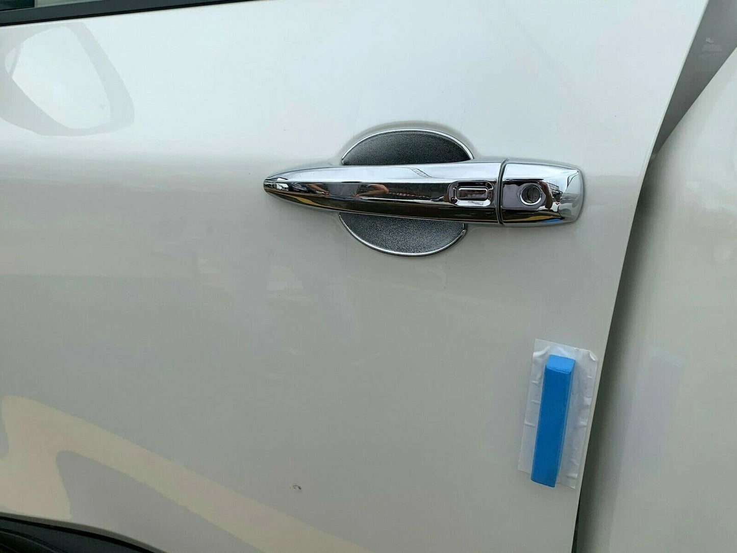 Exterior Door Handle Bowl Chrome Cover Trim for Nissan Rogue (2021-2023)