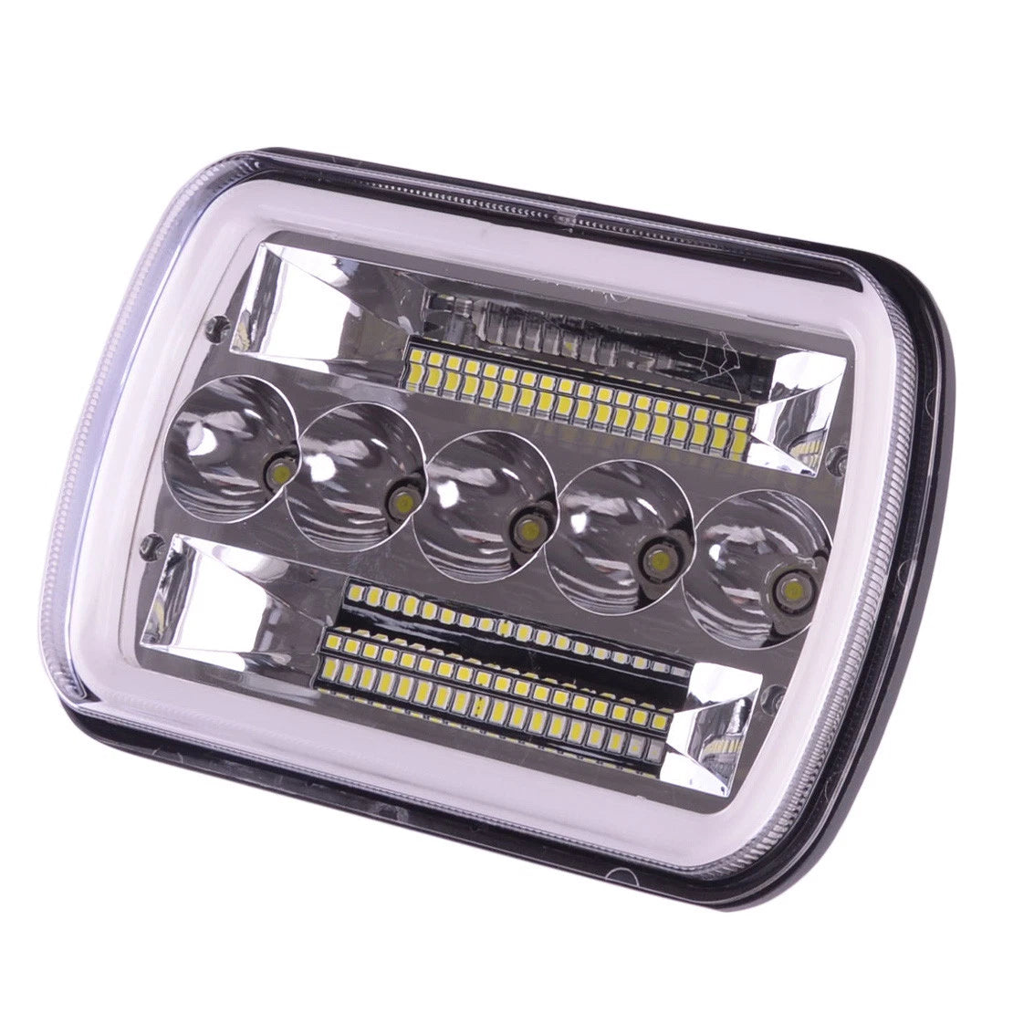 1 x Headlight Hi/Lo DRL Daytime Light for Jeep, Chevy, GMC