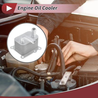 Engine Oil Cooler for Ford Focus (1999-2005) 1 x Trans Cooler