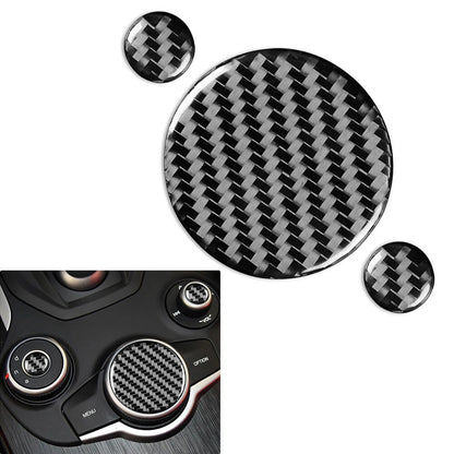Center Console Switch Button Cover Trim for Alfa Romeo Giulia (2017-2019)