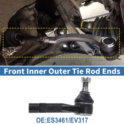 6pcs Tie Rod End Links Kit for Ford Ranger (2001-2011)