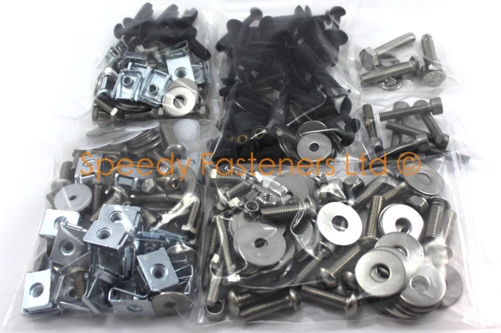 Bolt overhaul Clamshells Undertray Wheelarch Rad for Vauxhall VX220 (2000–2005)