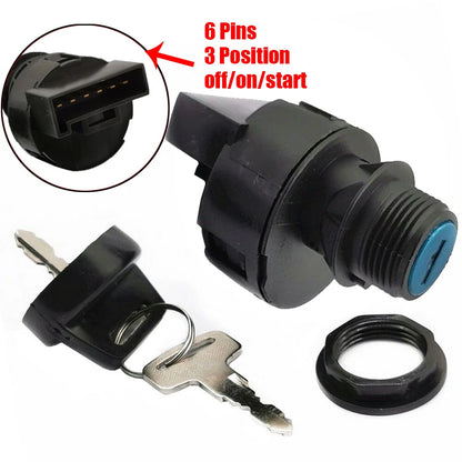 Ignition Key Switch & Harness for Polaris Sportsman 300/400/450/500/550/570