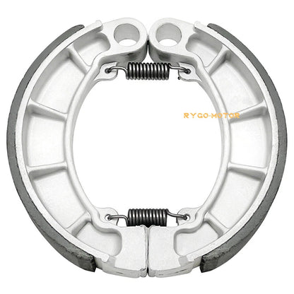 2 x Front/Rear Brake Shoes with Springs for Honda Foreman (1998–2004)