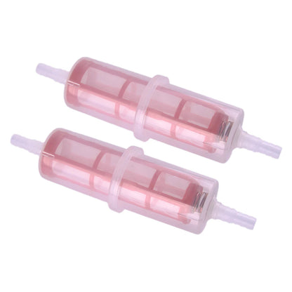 8-10mm ABS Clear Inline Diesel Fuel Filter for Car Truck
