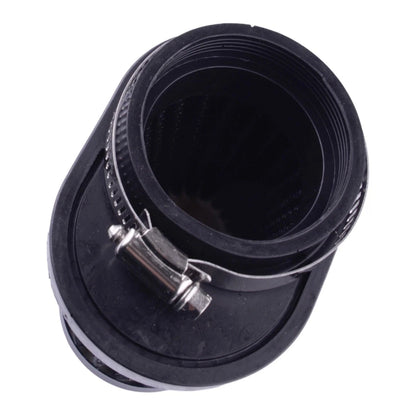 55mm Carburetor Air Filter 2 x Racing Filters with Clamp for Universal Fit