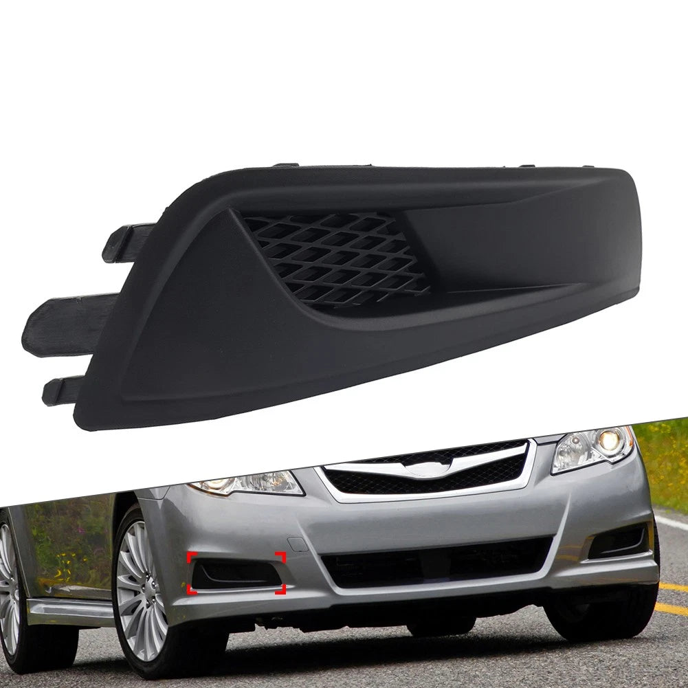Fog Light Trim Bezel Cover Black for Subaru Legacy (2010-2012)