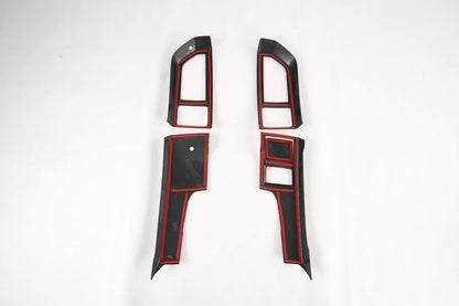 Carbon Fiber Air Vent Outlet Cover Trim for Ford F150 (2015-2019)