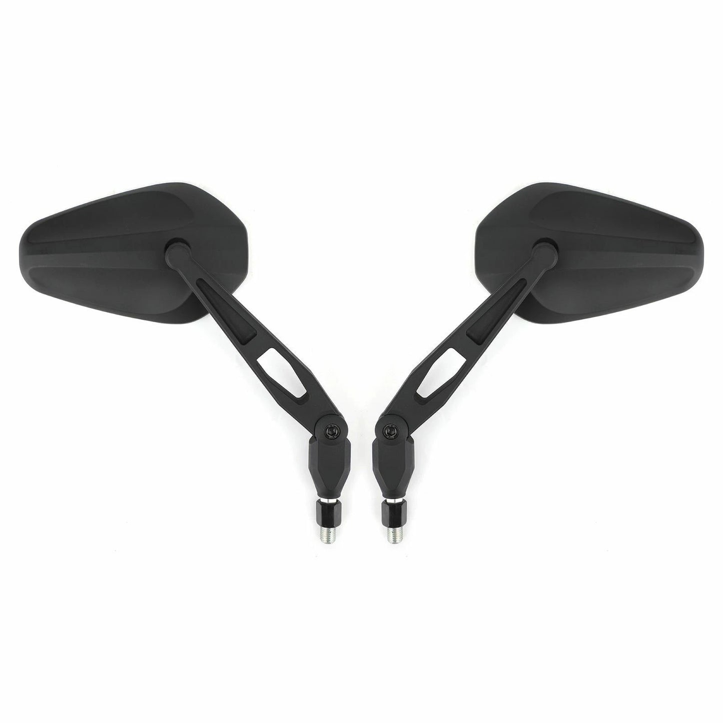 2 x Black Universal Handlebar Mirrors for F3