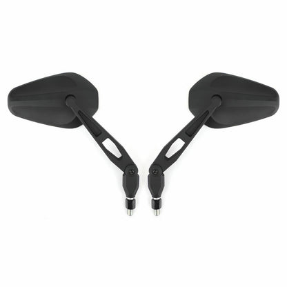 2 x Black Universal Handlebar Mirrors for F3