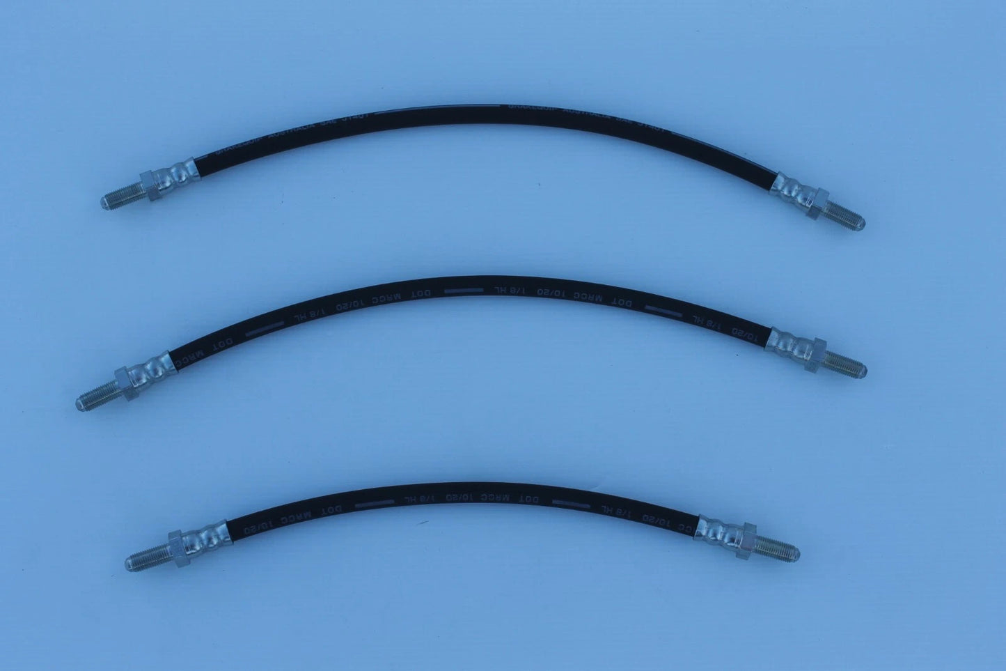 Brake Hose Set (3) for Ford Cortina MKI (10/64 - Present)