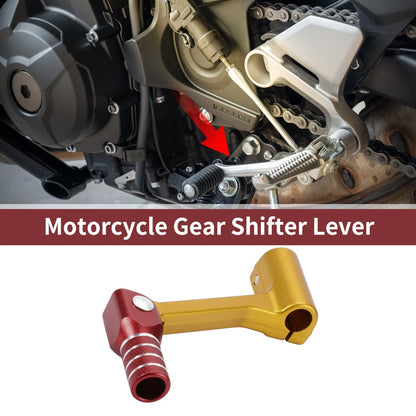 Gear Shifter Lever for Bosuer Cheetah Gold Tone Red