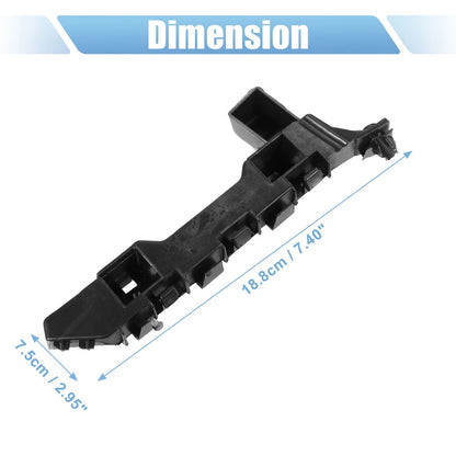 Front Bumper Brackets for Honda Accord (2018-2022) Black