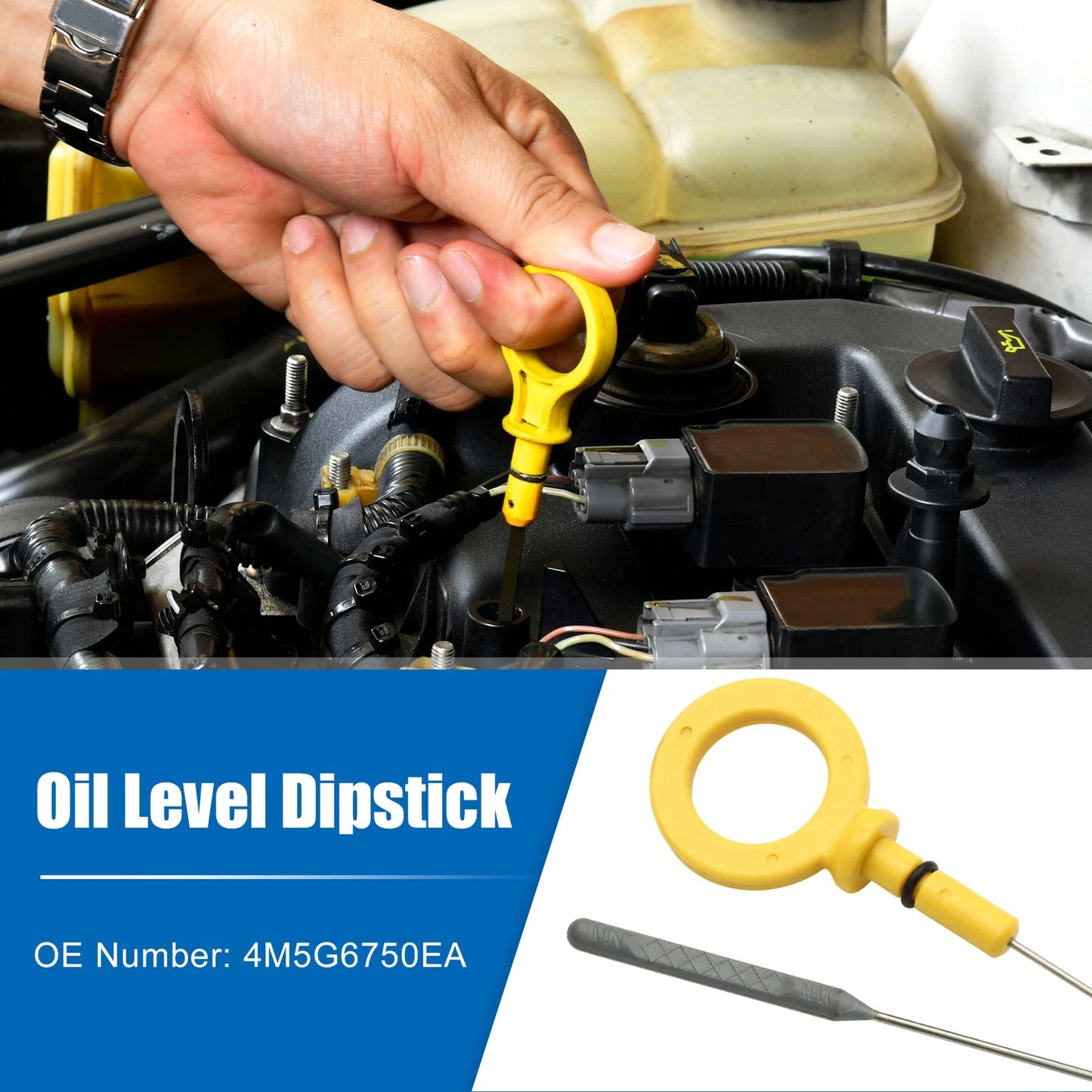 Engine Oil Fluid Level Dipstick for Ford F-250 Super Duty (2003-2007)