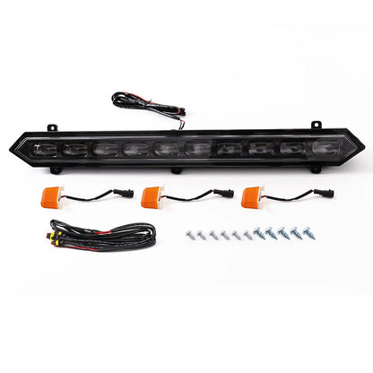 Grille Lights & LED Bar Set for 2022-2023 Toyota Tundra - 3 x Amber Lights