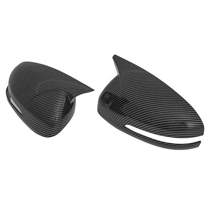 2 x Carbon Look Rear View Mirror Housing Caps for Kia Optima K5 (2011-2015)